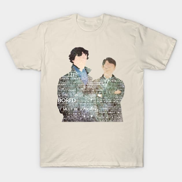 Sherlock Quotes T-Shirt by albdesigns